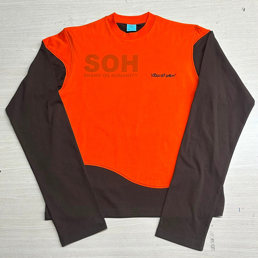 SUNSUM LONGSLEEVES TEE ORANGE