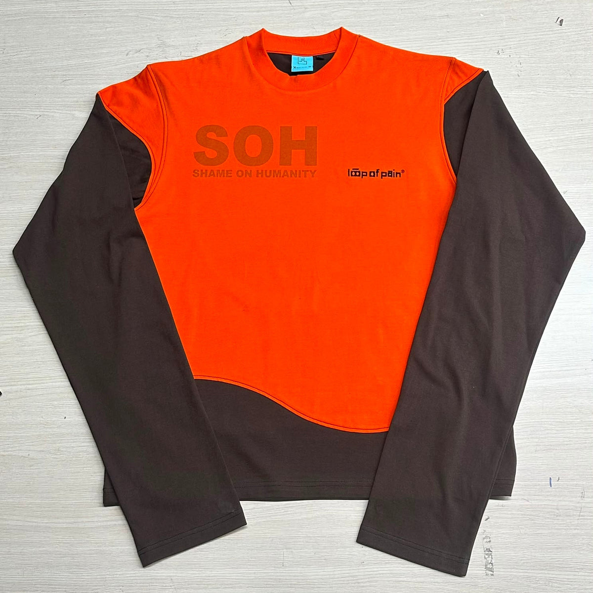 SUNSUM LONGSLEEVES TEE ORANGE