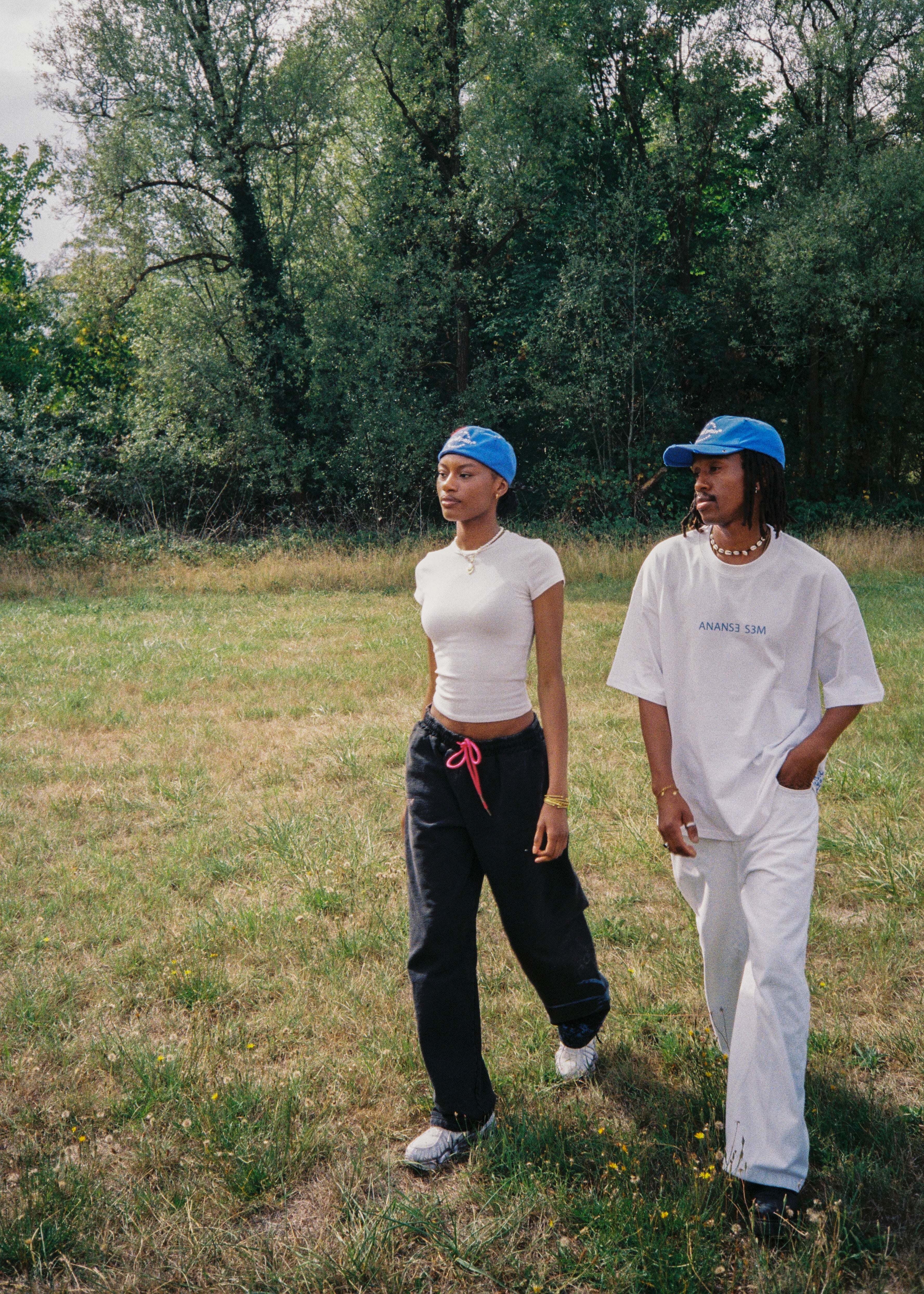 Blue Brimless Pain Hat x SKD