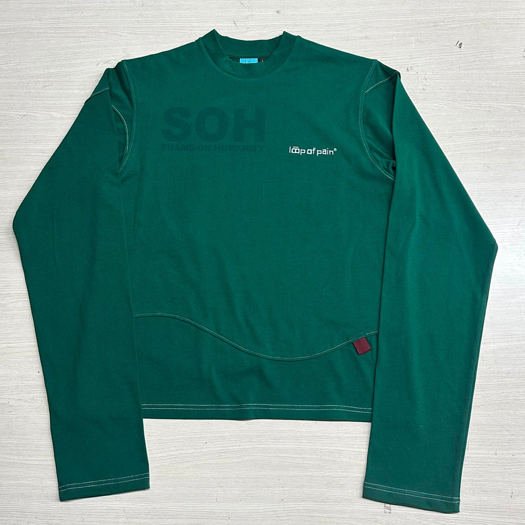 SUNSUM LONGSLEEVE TEE GREEN