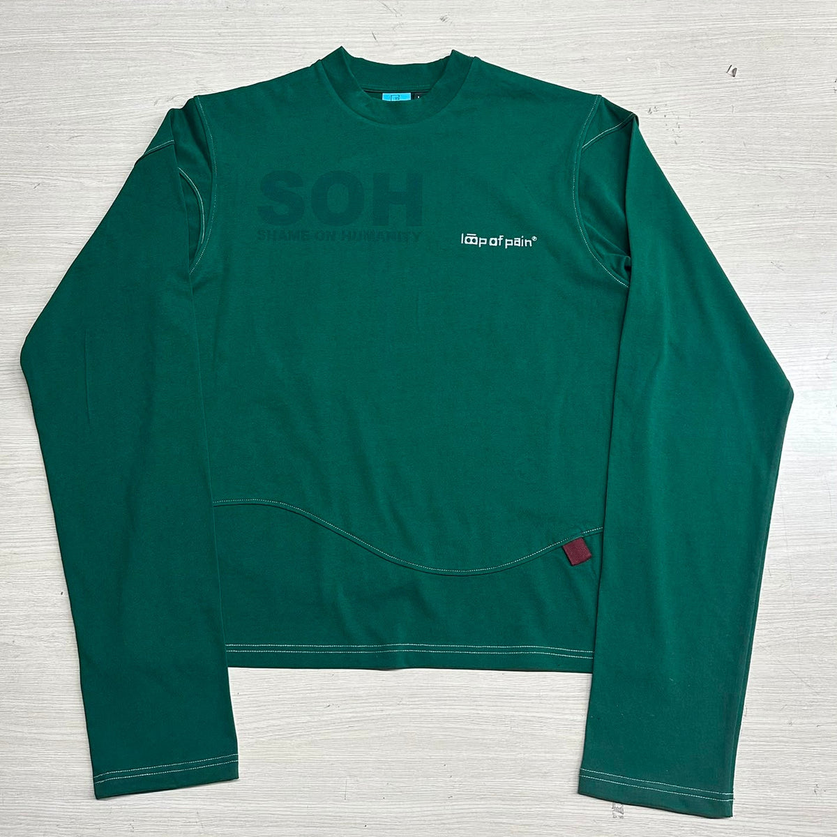 SUNSUM LONGSLEEVE TEE GREEN